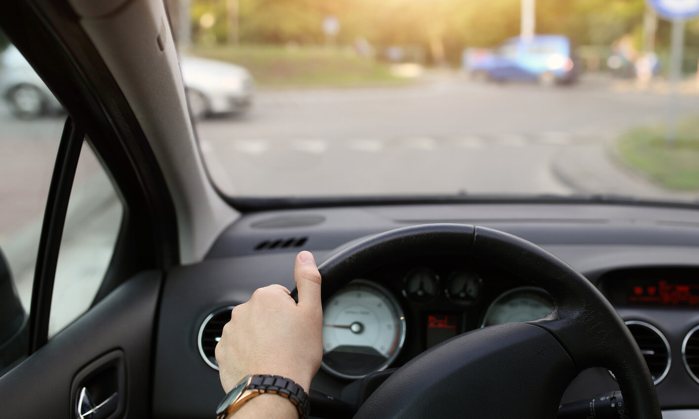 Driver side glass vent window